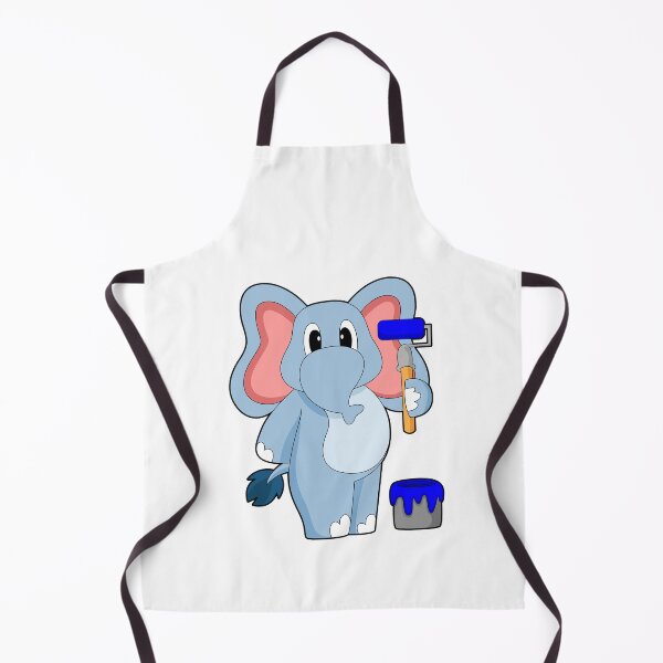 Item preview, Elephant Painting Paint brush Paint bucket designed and sold by Snabdesign84.