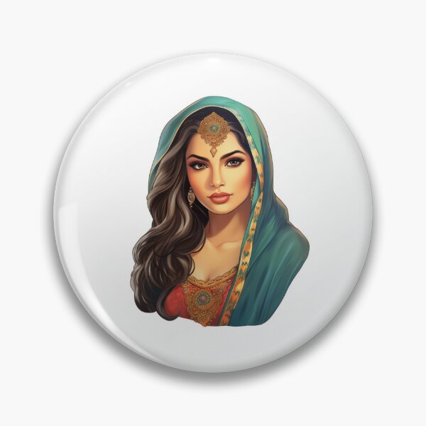 Item preview, Traditional pakistani woman design designed and sold by SmileshareShop.