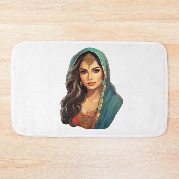 Item preview, Traditional pakistani woman design designed and sold by SmileshareShop.