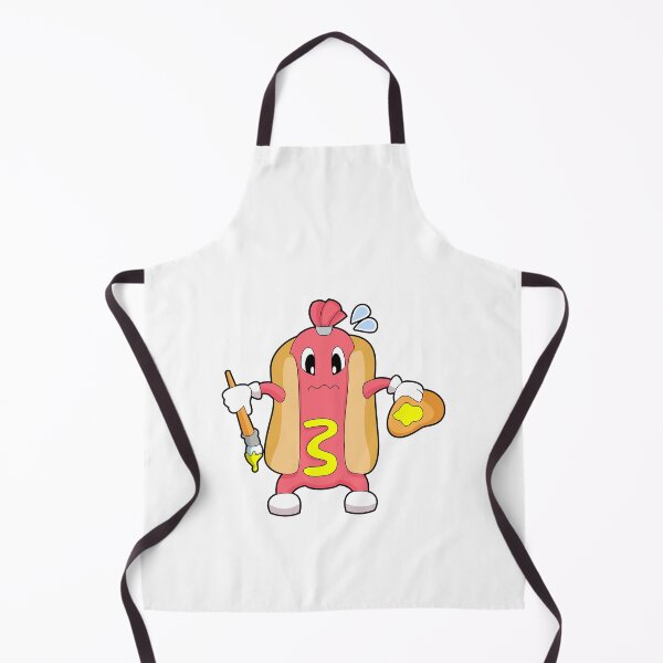 Item preview, Hotdog Painting Paint brush Color designed and sold by Snabdesign84.