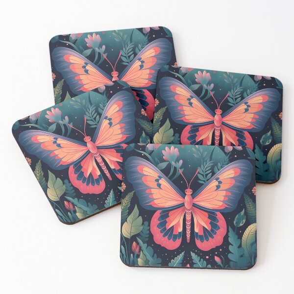 Item preview, A colorful butterfly is stunning and vibrant designed and sold by WallWhimsyWorks.
