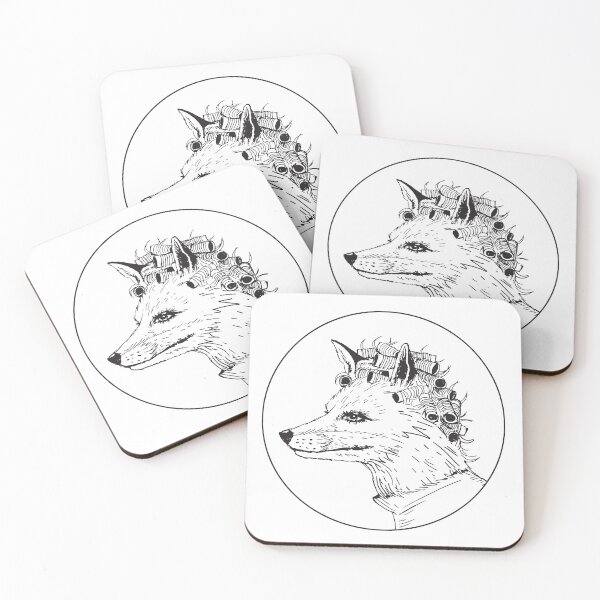 Item preview, Foxy in curlers designed and sold by chknman.