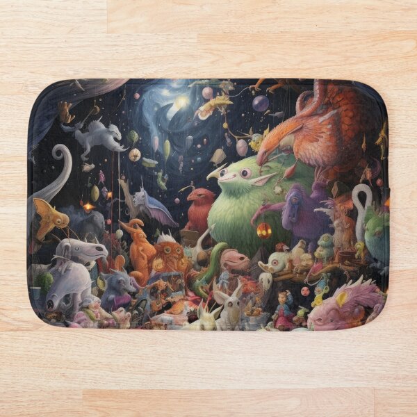 Item preview, Colorful Fairy Tale Creatures and Toys - Design for Children's Bedding and Apparel designed and sold by AIPICCRAFT.