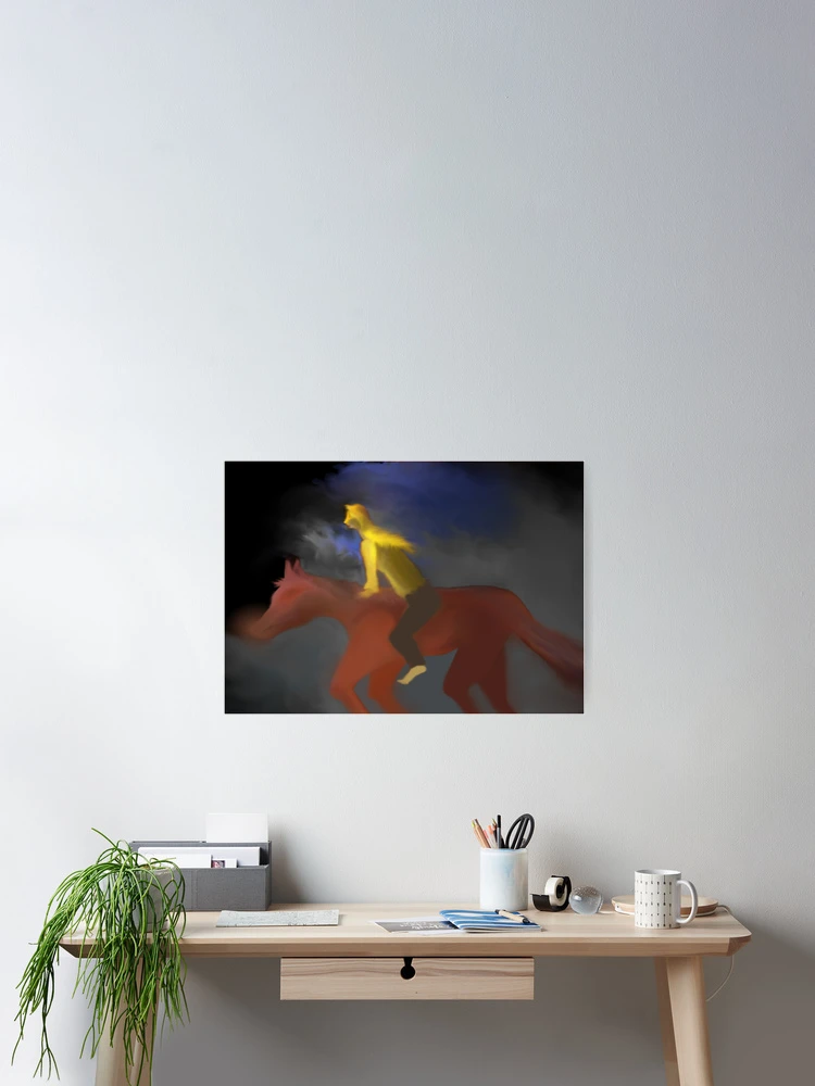 Thumbnail 2 of 3, Poster, Storm Rider designed and sold by C J Lewis.