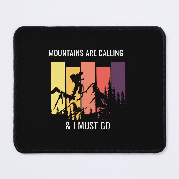 Item preview, The Mountains Are Calling And I Must Go designed and sold by dooddles.