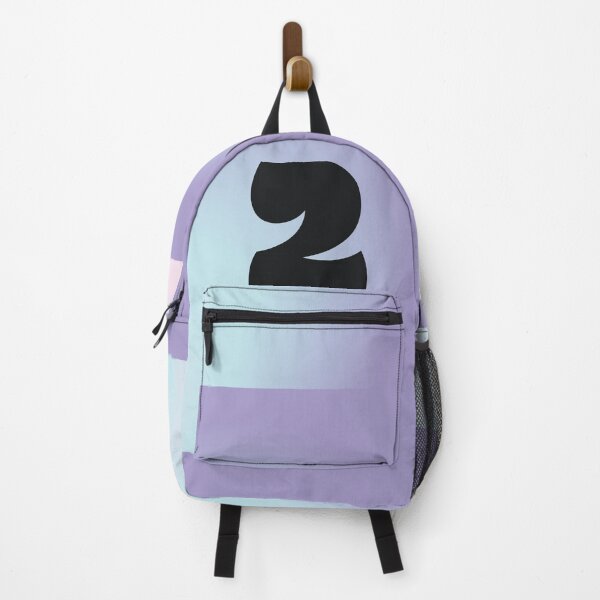 Item preview, 2nd birthday Purple Elegance: No. 2 on Gradient designed and sold by Art-shia.