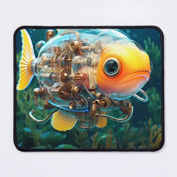 Item preview, Little Robot Fish No.4 designed and sold by anewrender.