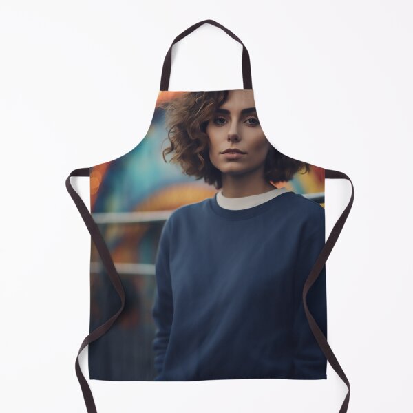 Item preview, A woman in an amusement park designed and sold by WallWhimsyWorks.