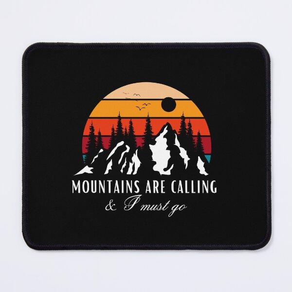 Item preview, The Mountains Are Calling And I Must Go designed and sold by dooddles.