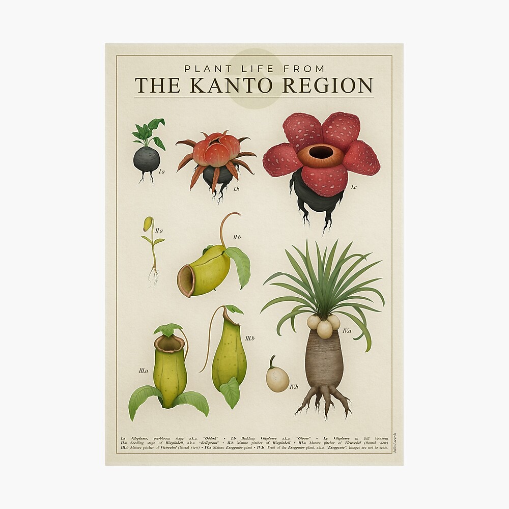 Plant life from Kanto