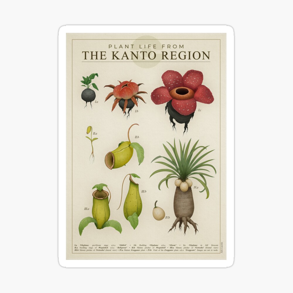 Plant life from Kanto
