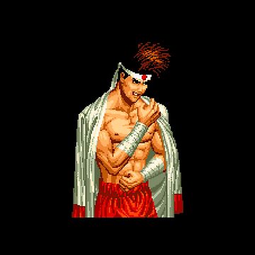 Joe Higashi from Fatal Fury & KOF - Game Art