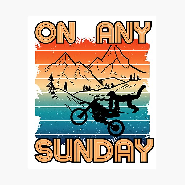 Item preview, On any sunday designed and sold by sikkoraaSHoOP.