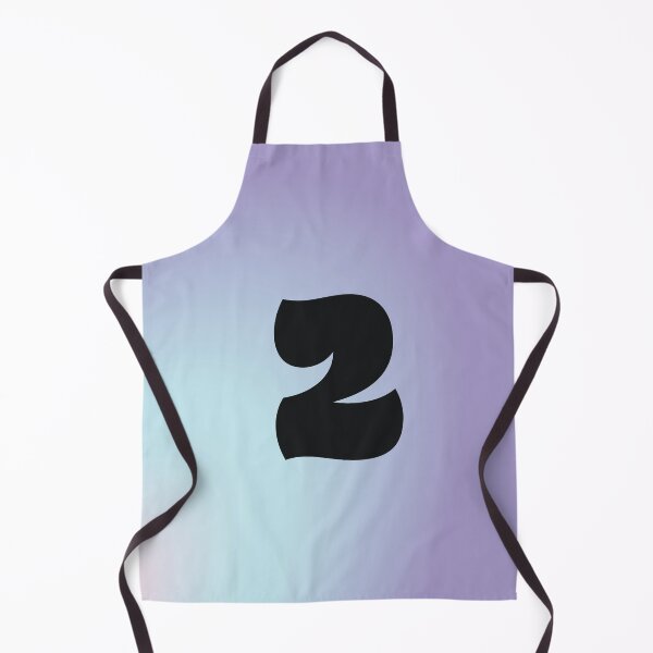 Item preview, 2nd birthday Purple Elegance: No. 2 on Gradient designed and sold by Art-shia.