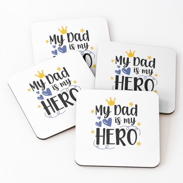 Item preview, My Dad Is My Hero Dad quotes designed and sold by Mani Bindu Vadapalli.