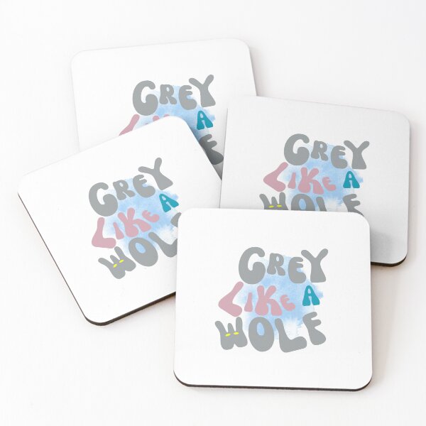 Item preview, TWT - Grey like a Wolf designed and sold by WildAtlanticArt.