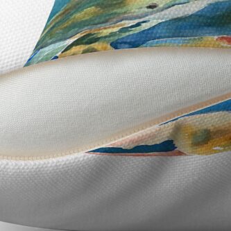 Alternate view of Blue Crab Throw Pillow