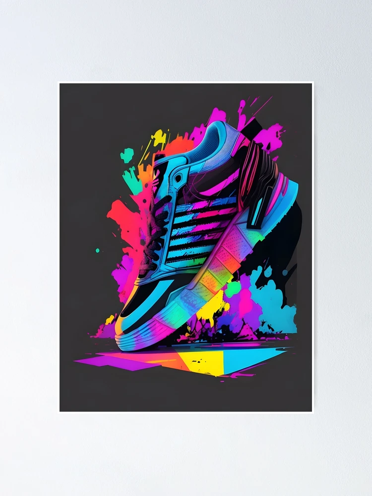 テクスチャーアート 30×20 Adidas shoe | FanArt | No.2