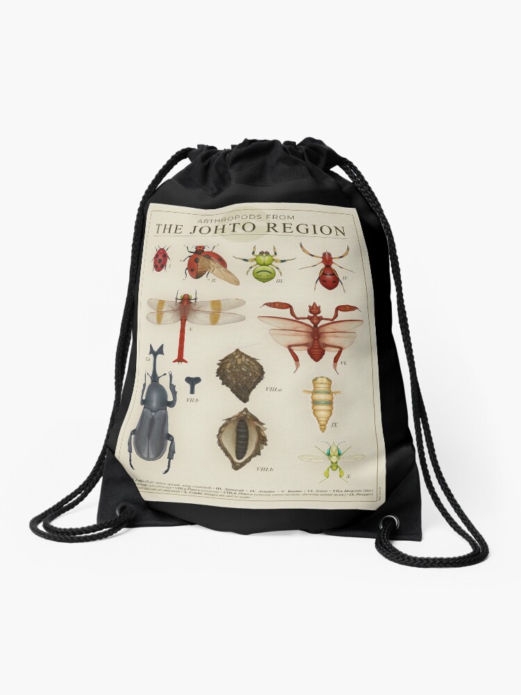 Marine Life from Johto Drawstring Bag for Sale by Julio Lacerda