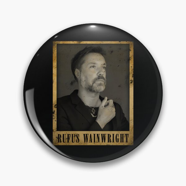 Item preview, Vintage Classic 80s Rufus Wainwright Fan ART designed and sold by DiggiesChic.