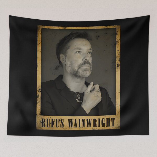 Item preview, Vintage Classic 80s Rufus Wainwright Fan ART designed and sold by DiggiesChic.