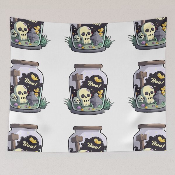 Item preview, Graveyard in a jar designed and sold by Inky-Spiration.