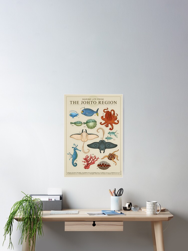 Marine Life from Johto