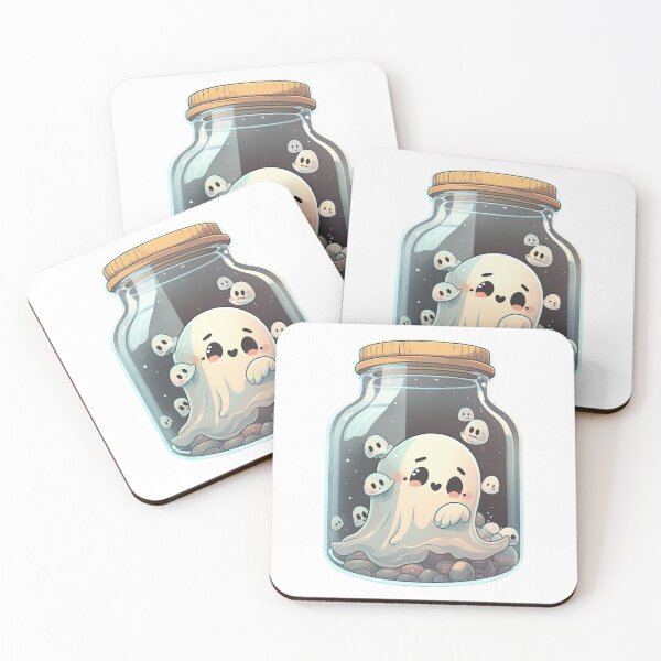 Item preview, Ghosts in a jar designed and sold by Inky-Spiration.