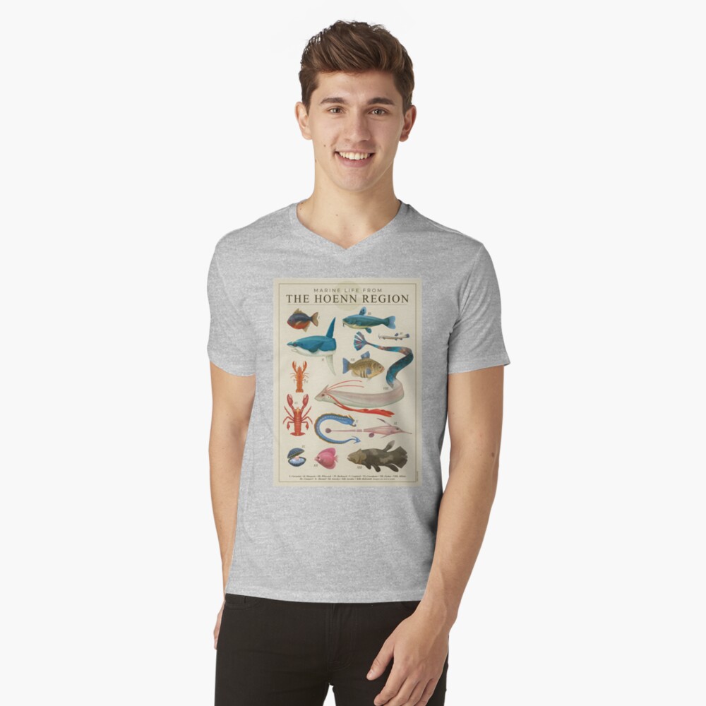 Item preview, V-Neck T-Shirt designed and sold by julio-lacerda.