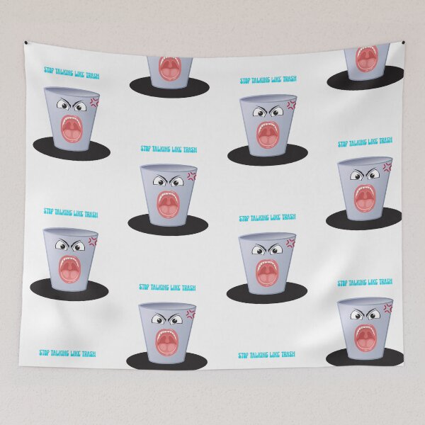 Item preview, Stop talking like trash designed and sold by ManikRaja.