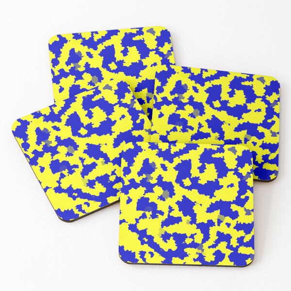 Item preview, Blue And Yellow Abstract designed and sold by PatternTitan.