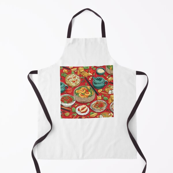 Item preview, Chinese very tasty food pattern designed and sold by SmileshareShop.