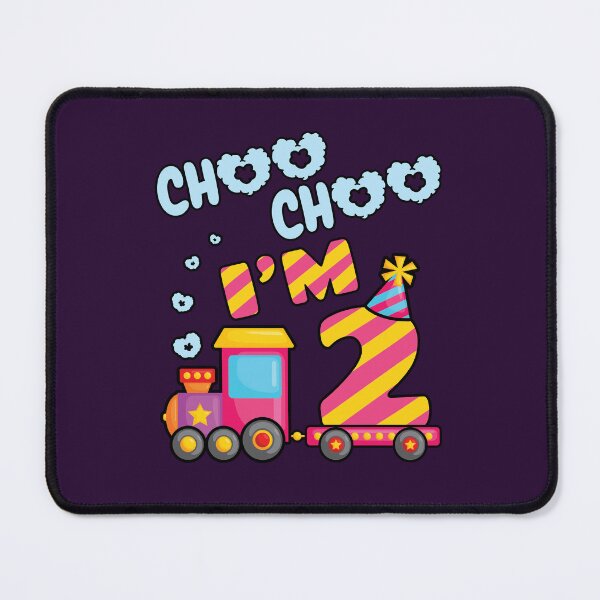 Item preview, Train Birthday 2 Year Old Girl Toddler Choo Choo I'm 2 designed and sold by jaygo.