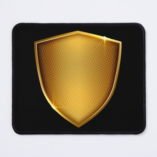 Item preview, Gold Shielded Crest designed and sold by Angry Swan Designs.