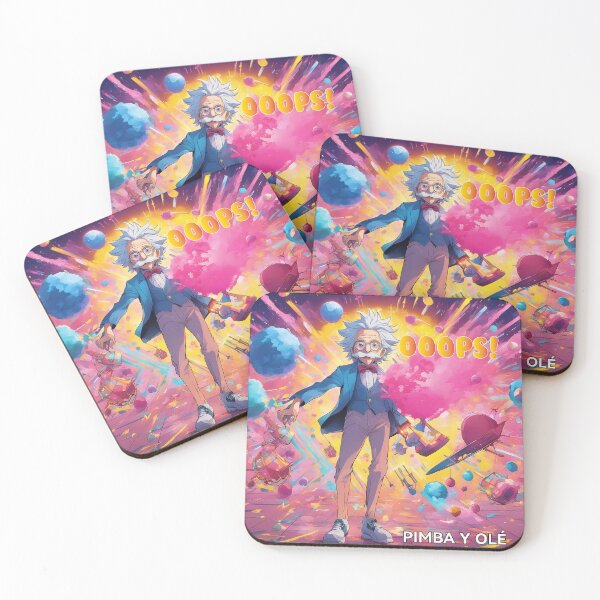 Item preview,  Oops! Einstein anime colorful designed and sold by Pimbayole.