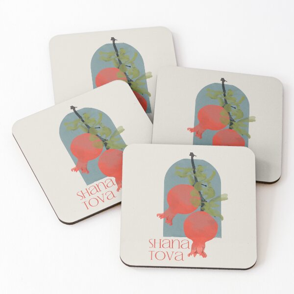 Item preview, Shana Tova - Rosh Hashana Greetings with Pomegranates designed and sold by Amber Dove Studio.