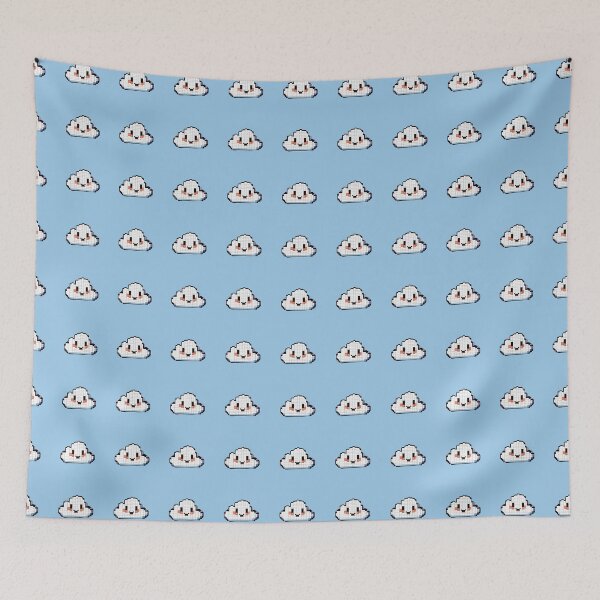 Item preview, Cute pixely cloud designed and sold by elettrazunino.