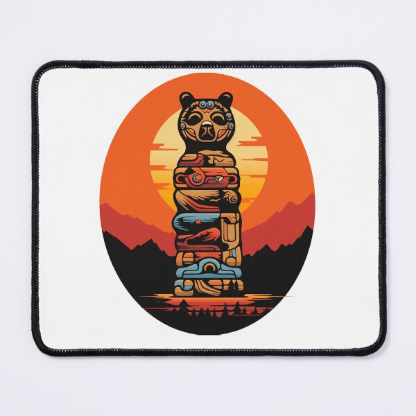 Item preview, Animal totem at sunset designed and sold by Inky-Spiration.