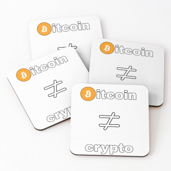 Item preview, Bitcoin not Crypto designed and sold by altinvest.