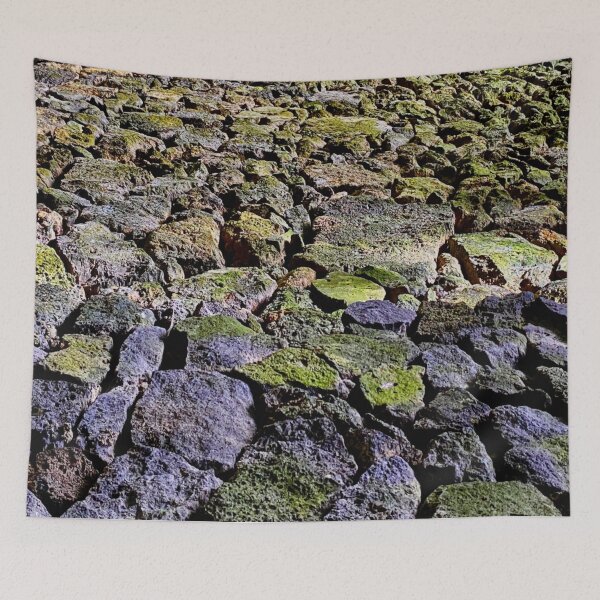 Item preview, Lava rock wall in the Azores designed and sold by Susan Gallup.