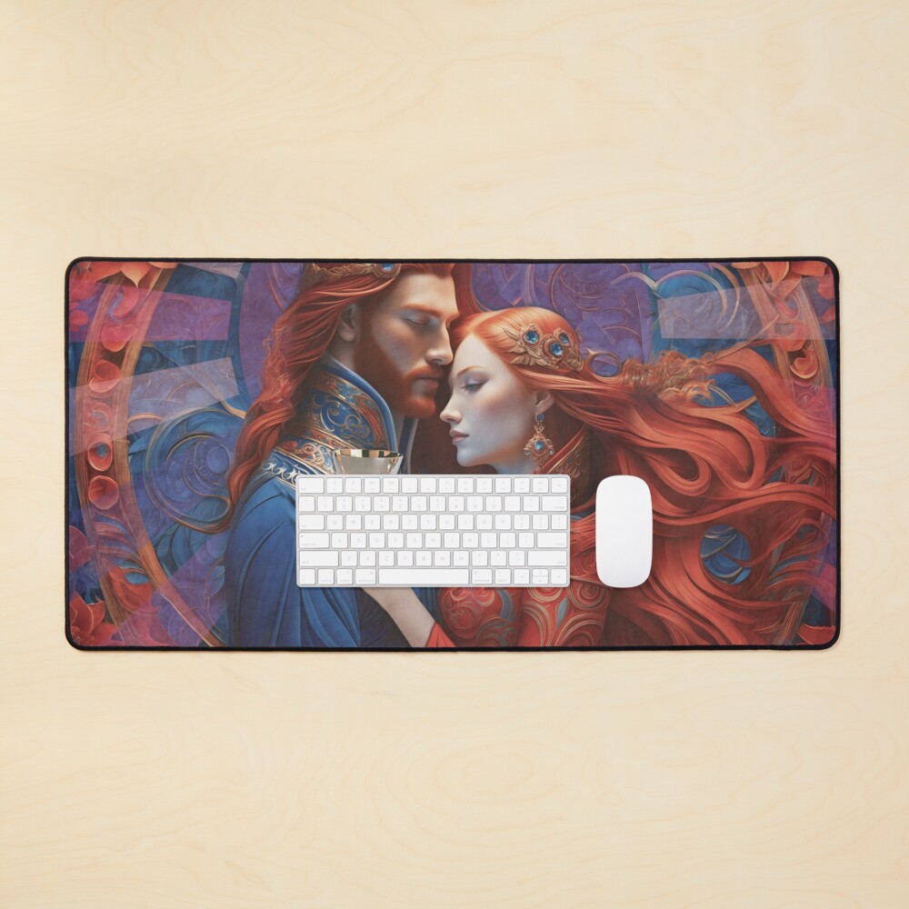 Item preview, Desk Mat designed and sold by PurplePeacock.