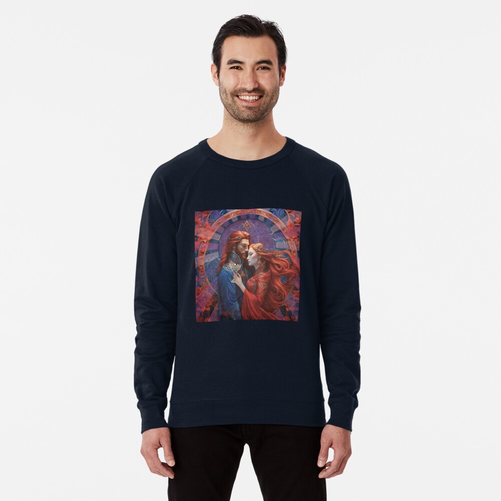 Item preview, Lightweight Sweatshirt designed and sold by PurplePeacock.