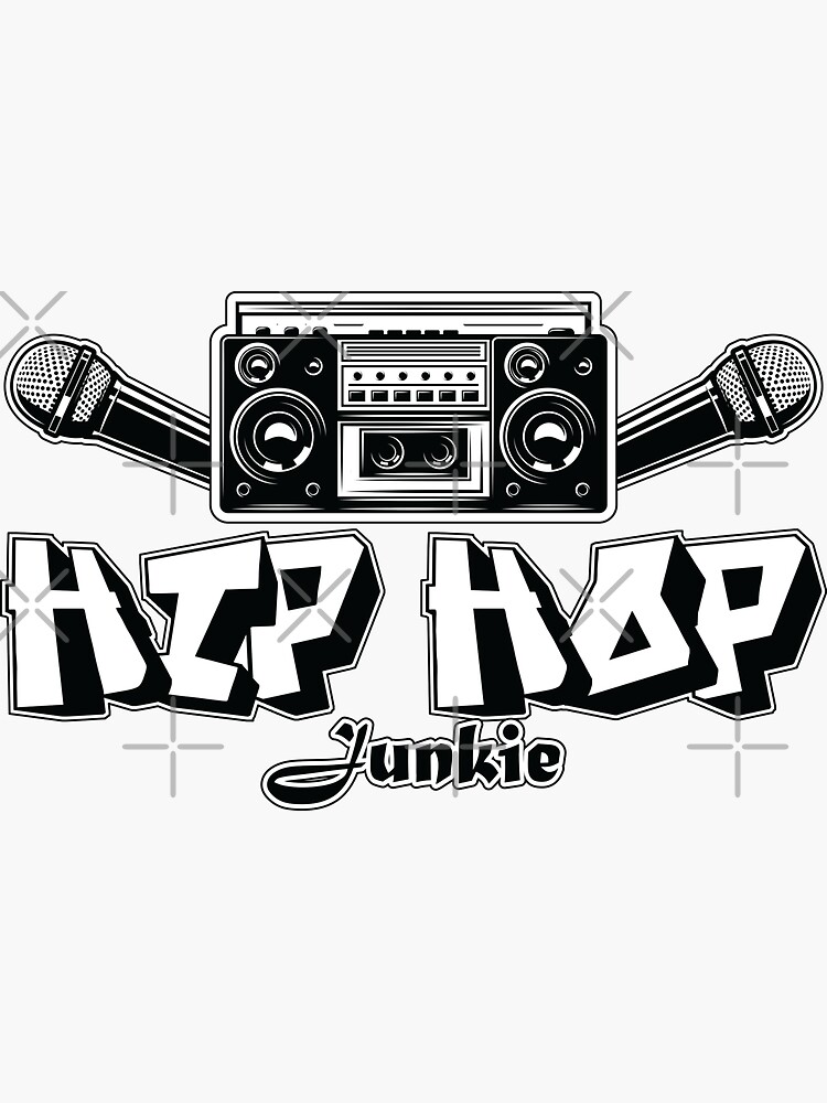 Hip-Hop Junkie | Sticker