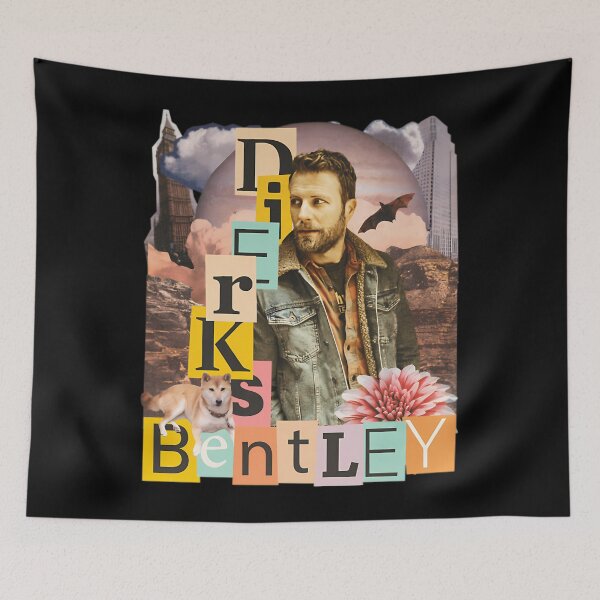 Item preview, Retro Dierks Bentley Beers On Me Gift Fan designed and sold by Light-George.