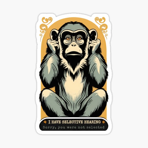 Sticker Monkey Fuck - Autocollant Monkey Fuck