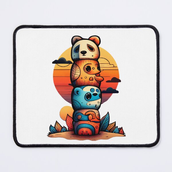 Item preview, Animal totem at sunset designed and sold by Inky-Spiration.