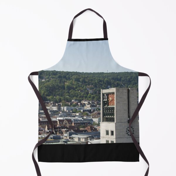 Item preview, Stuttgart city view from the west tower of the collegiate church to the town hall tower designed and sold by Yven-Dienst.