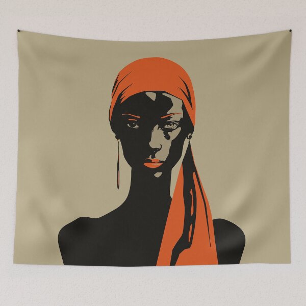 Item preview, Woman artwork Nº9C Light Brown designed and sold by Bauani.
