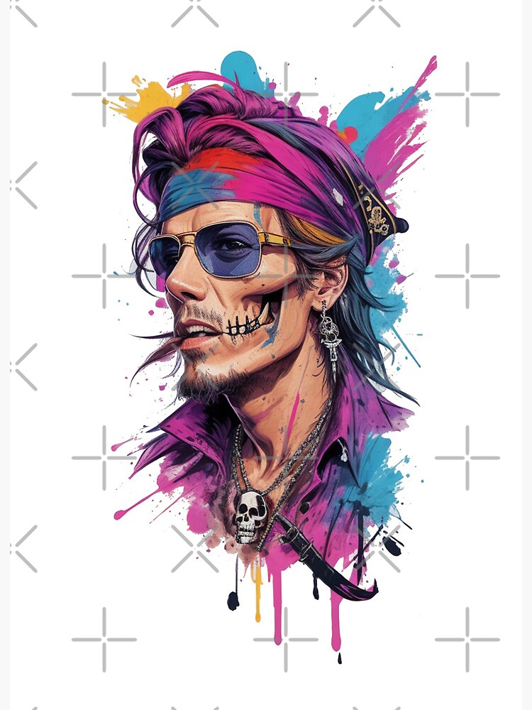 Modern Pirate | Art Board Print