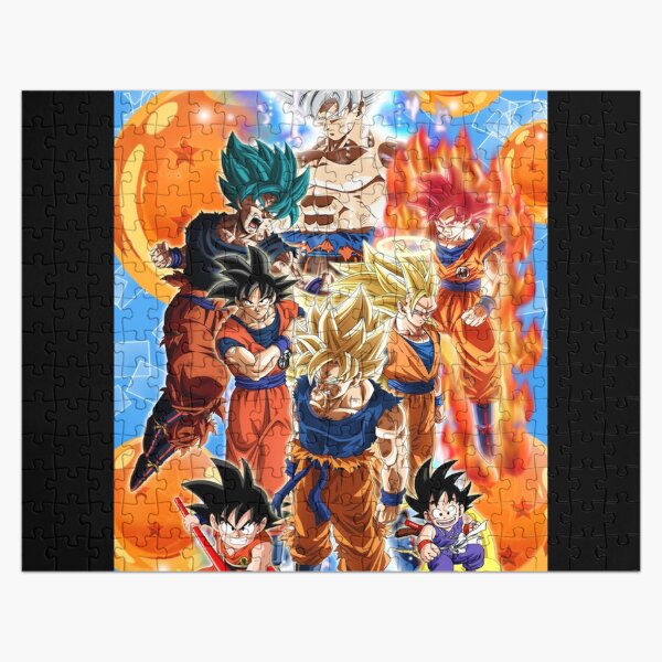 Dragon Ball Z Puzzles - GOKU, Gift shirt Jigsaw Puzzle RB0605